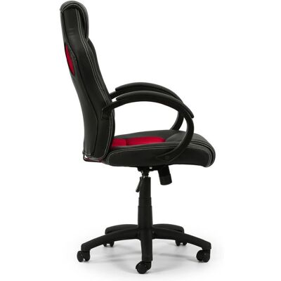 Silla de Oficina Hamilton VS VENTA-STOCK - Ajustable y Reclining - Negro y Rojo Silla de Oficina Hamilton VS VENTA-STOCK - Ajustable y Reclining - Negro y Rojo