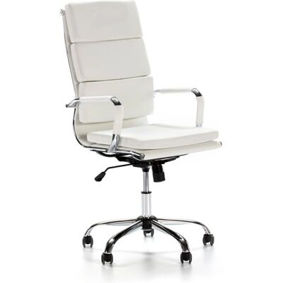 VS VENTA-STOCK Silla Ejecutiva Blanca - Silla de Oficina VS VENTA-STOCK Silla Ejecutiva Blanca - Silla de Oficina