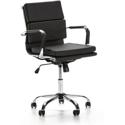 VS Venta-stock - Chaise de Bureau Neizan Reclinable Noire - Ergonomique - Publicité VS Venta-stock - Chaise de Bureau Neizan Reclinable Noire - Ergonomique - Publicité