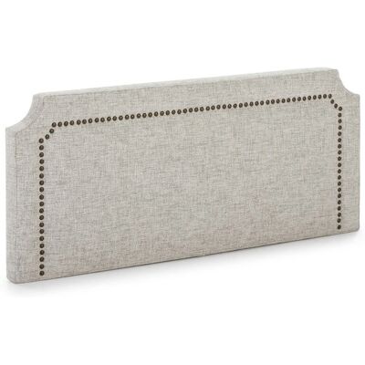 Cabecero tapizado MARCKONFORT - 140x60cm - Gris Cabecero tapizado MARCKONFORT - 140x60cm - Gris