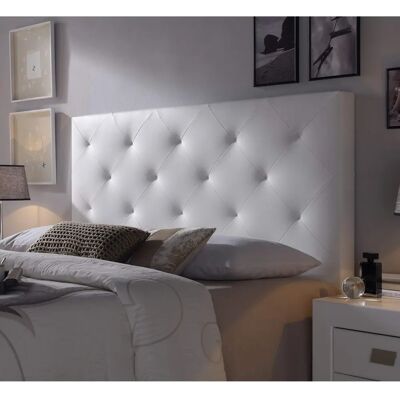 MarcKonfort - Rombo 140x60 - Blanc - Headboard - Publicité MarcKonfort - Rombo 140x60 - Blanc - Headboard - Publicité