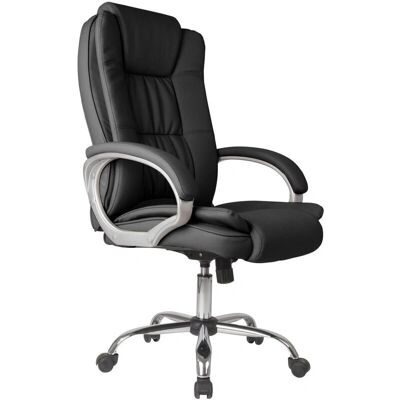VS Venta-Stock Silla de Oficina - Ajustable y Reclinable Negra VS Venta-Stock Silla de Oficina - Ajustable y Reclinable Negra