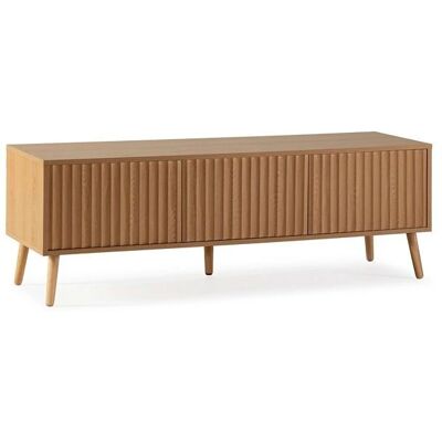 VS VENTA-STOCK Mueble de TV Roble - 3 Puertas VS VENTA-STOCK Mueble de TV Roble - 3 Puertas