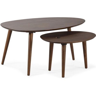 VS VENTA-STOCK Tables Basses Eclipse Noyer - Tables Basses VS VENTA-STOCK Tables Basses Eclipse Noyer - Tables Basses
