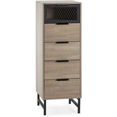 VS VENTA-STOCK Cómoda Hera 4 Cajones Madera VS VENTA-STOCK Cómoda Hera 4 Cajones Madera