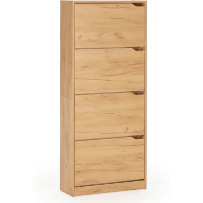 Zapatero Ángel de 4 puertas - Moderno, ventilado, espacio eficiente Zapatero Ángel de 4 puertas - Moderno, ventilado, espacio eficiente