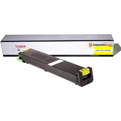 Toner Amarelo Sharp MX51 - Cartucho Compatível Toner Amarelo Sharp MX51 - Cartucho Compatível