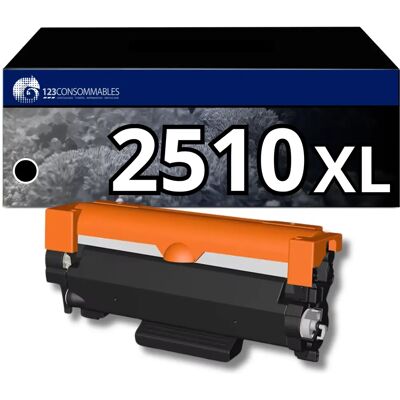 Toner Brother TN2510XL Nero - Alta Capacità Laser Toner Brother TN2510XL Nero - Alta Capacità Laser
