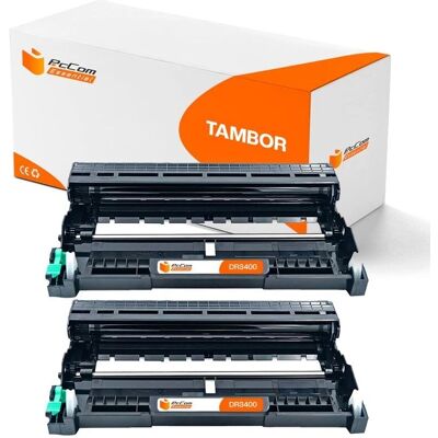 PCCOM - DR3400 - Negro - 2-Pack - Drum Unit PCCOM - DR3400 - Negro - 2-Pack - Drum Unit