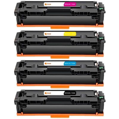PCCOM - HP 216A - Negro - Paquete de colores 4 - Tóner PCCOM - HP 216A - Negro - Paquete de colores 4 - Tóner
