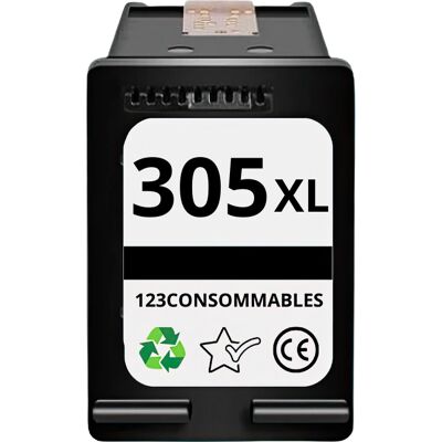 Cartucho de Tinta Negro HP 305XL - Alta Capacidad para Deskjet y Envy Cartucho de Tinta Negro HP 305XL - Alta Capacidad para Deskjet y Envy
