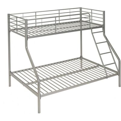 Letto a castello BEFARA in metallo - Risparmio spazio, 190cm, per 3 persone Letto a castello BEFARA in metallo - Risparmio spazio, 190cm, per 3 persone