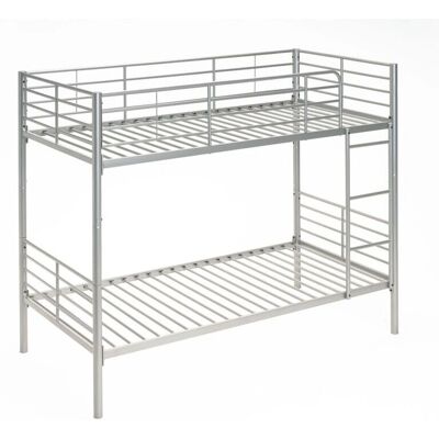 Litera Befara - Divisible, Acero, Plata - 201/211x97x160cm - Tipo de producto Litera Befara - Divisible, Acero, Plata - 201/211x97x160cm - Tipo de producto