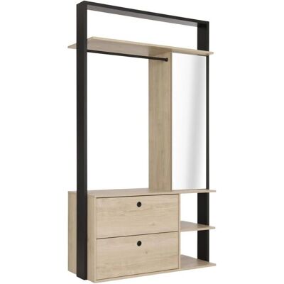 Befara Manchester Vestidor de Estilo Industrial - Armario Befara Manchester Vestidor de Estilo Industrial - Armario