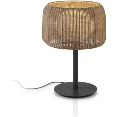 Lampe de table Fora M de Bover - Design étanche IP66 pour intérieur et extérieur - Publicité Lampe de table Fora M de Bover - Design étanche IP66 pour intérieur et extérieur - Publicité