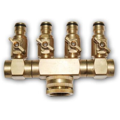 Conector Cuádruple Bonerva J203027 - Accesorio para Grifos Conector Cuádruple Bonerva J203027 - Accesorio para Grifos