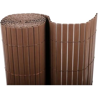 Cañizo PVC Bonerva - 2x3 metros, Doble cara, Chocolate Cañizo PVC Bonerva - 2x3 metros, Doble cara, Chocolate