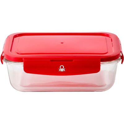 Benetton Rettangolare - Rosso - Contenitore alimentare Benetton Rettangolare - Rosso - Contenitore alimentare