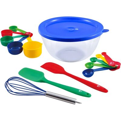 Benetton Be293 14-teilige Küchenutensiliensatz - Küchenzubehör Benetton Be293 14-teilige Küchenutensiliensatz - Küchenzubehör