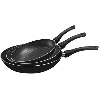San Ignacio Induktionskochset - Schwarz - 3 Teile San Ignacio Induktionskochset - Schwarz - 3 Teile