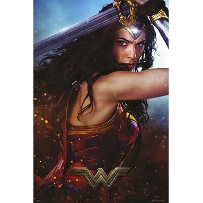 Poster Wonder Woman Épée 61x91.5cm - Grupo Erik Poster Wonder Woman Épée 61x91.5cm - Grupo Erik