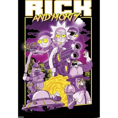 Grupo Erik Rick and Morty Personenposter Grupo Erik Rick and Morty Personenposter
