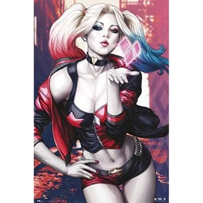 Harley Quinn Csók Poszter - 61x91,5cm Harley Quinn Csók Poszter - 61x91,5cm