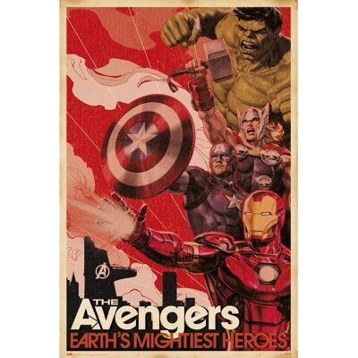 Erik Marvel Avengers De Meest Krachtige Posters - Poster Erik Marvel Avengers De Meest Krachtige Posters - Poster