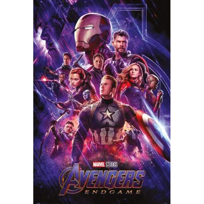 Plakát Marvel Vengadores Endgame Grupo Erik 61x91,5cm Plakát Marvel Vengadores Endgame Grupo Erik 61x91,5cm
