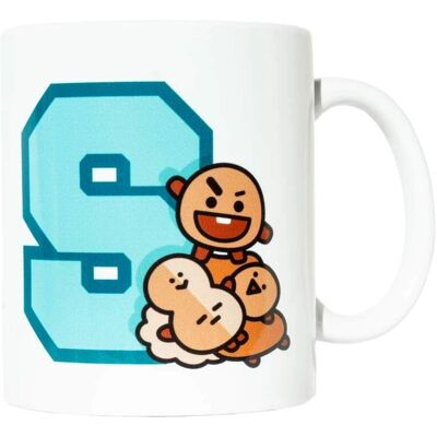 Mug en céramique BT21 Shooky - 330ml - Produit officiel - Publicité Mug en céramique BT21 Shooky - 330ml - Produit officiel - Publicité