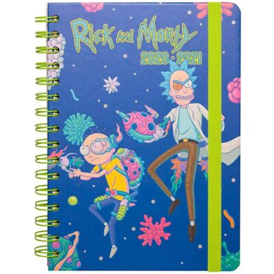 Rick & Morty A5 Kalender - Veckovis vy, klistermärken, elastisk stängning Rick & Morty A5 Kalender - Veckovis vy, klistermärken, elastisk stängning