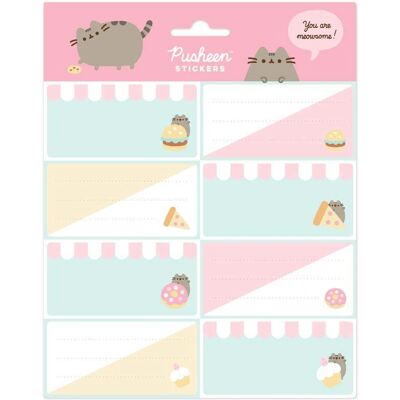Pricenet Pusheen Stickers - Foodie collectie - 8 x 4 cm Pricenet Pusheen Stickers - Foodie collectie - 8 x 4 cm