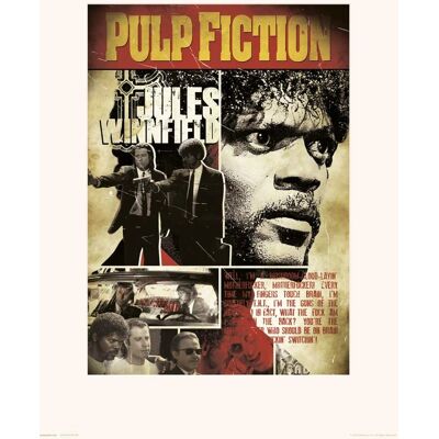 WARNER Pulp Fiction Jules 40x30cm - Poster WARNER Pulp Fiction Jules 40x30cm - Poster
