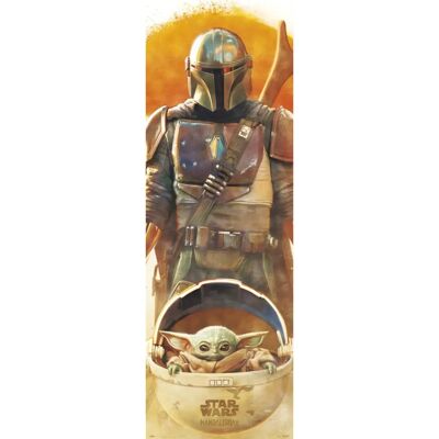 Close Up The Mandalorian Door Poster Grogu - Door Poster - 158x53cm Close Up The Mandalorian Door Poster Grogu - Door Poster - 158x53cm