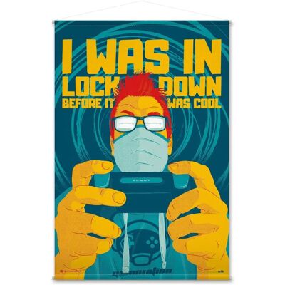 ERIK Gameration Wandbehang - 70x100 cm Wandbehang ERIK Gameration Wandbehang - 70x100 cm Wandbehang