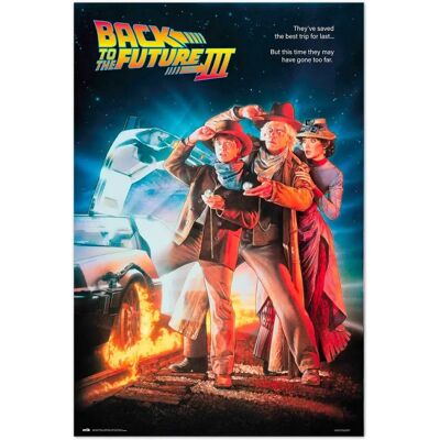 Hollywood Back to the Future III Poster - 91,5x61cm Hollywood Back to the Future III Poster - 91,5x61cm