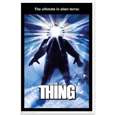 Close Up The Thing Poster - Het ultieme in buitenaards terror Close Up The Thing Poster - Het ultieme in buitenaards terror