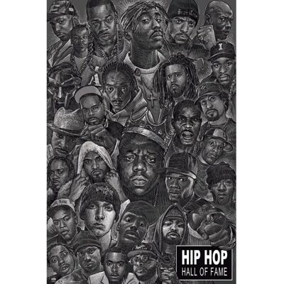 Close Up Hip Hop Allstars Affiche - Affiche Close Up Hip Hop Allstars Affiche - Affiche
