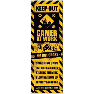 Close Up Gamer Keep Out Deurposter - Deurposter Close Up Gamer Keep Out Deurposter - Deurposter