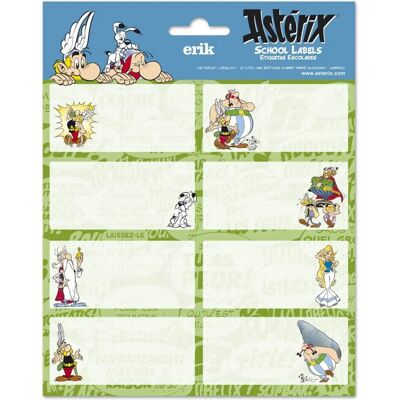 Étiquettes Astérix Obélix - Autoadhésives 8x4cm - Étiquettes - Publicité Étiquettes Astérix Obélix - Autoadhésives 8x4cm - Étiquettes - Publicité