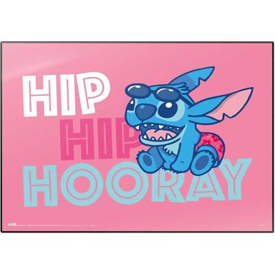 Disney Stitch Työpöytämatto - 50x35cm - Vesitiivis, Sklisäker Disney Stitch Työpöytämatto - 50x35cm - Vesitiivis, Sklisäker