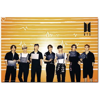 Close Up BTS Poster Politieafdeling - Poster Close Up BTS Poster Politieafdeling - Poster