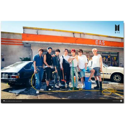 Close Up BTS Poster Gasstation - Poster Close Up BTS Poster Gasstation - Poster