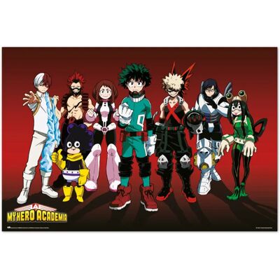 Poster My Hero Academia Hero Version - Poster Poster My Hero Academia Hero Version - Poster