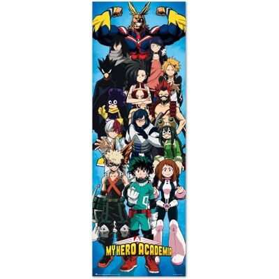 Close Up My Hero Academia Affiche Longue en Ligne - Tous les Personnages - Affiche Close Up My Hero Academia Affiche Longue en Ligne - Tous les Personnages - Affiche