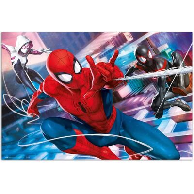 Marvel Spider-Man Poster Peter Miles Gwen - Poster Marvel Spider-Man Poster Peter Miles Gwen - Poster