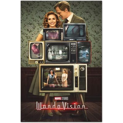 Affiche Marvel WandaVision 61x91,5 cm - Décoration Murale Affiche Marvel WandaVision 61x91,5 cm - Décoration Murale