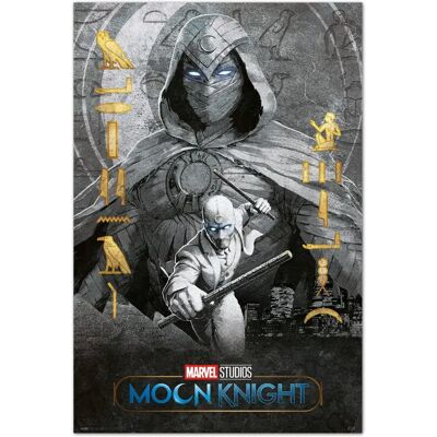 Affiche Marvel Moon Knight - 91,5 x 61 cm - Affiche Affiche Marvel Moon Knight - 91,5 x 61 cm - Affiche