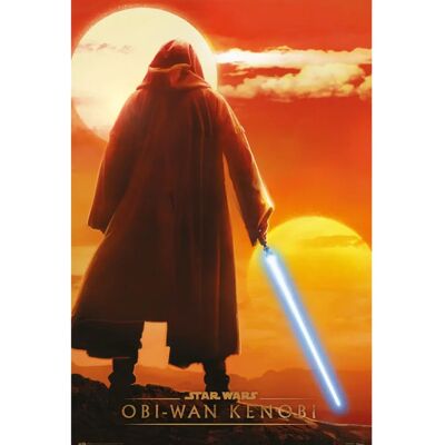 Affiche Star Wars Kenobi Twin Suns - Affiche Affiche Star Wars Kenobi Twin Suns - Affiche
