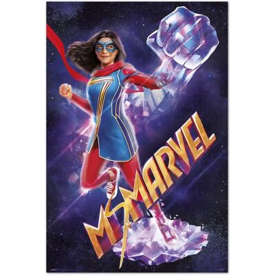 Ms. Marvel Poster - 91,5 x 61 cm - Officieel Marvel Poster Ms. Marvel Poster - 91,5 x 61 cm - Officieel Marvel Poster